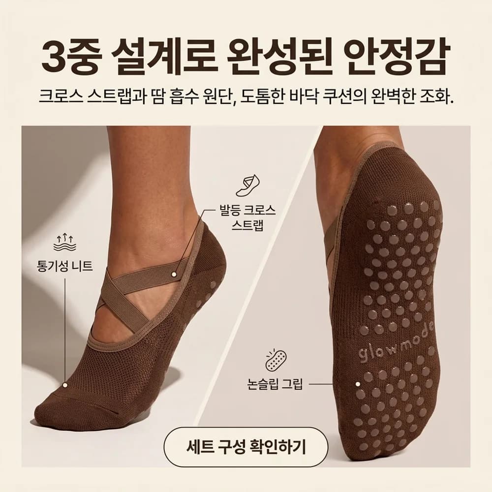 Korean poster: glowmode flow grip socks kaus