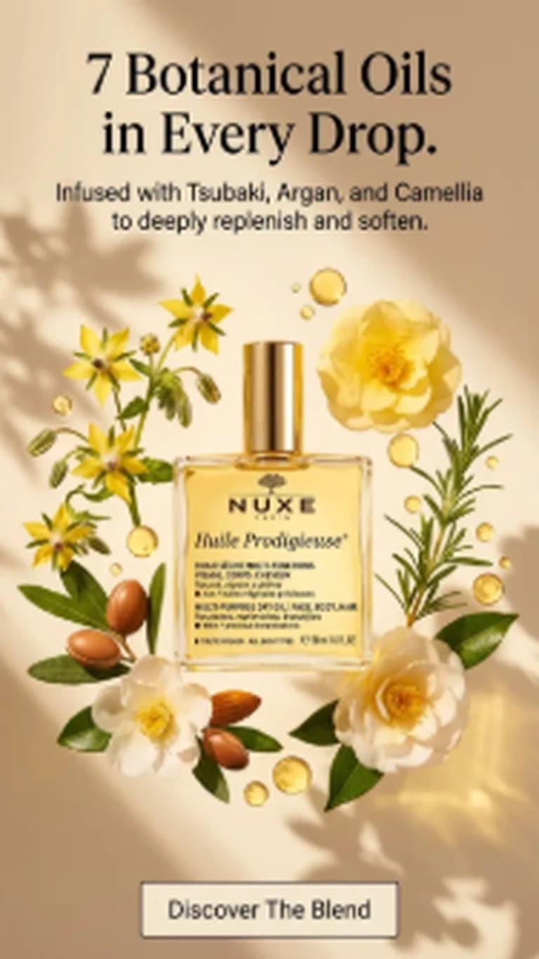 7 Botanical Oils in Every Drop.