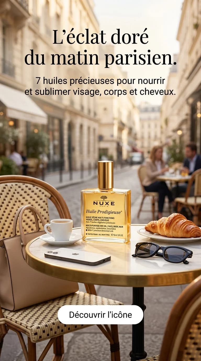 L’éclat doré du matin parisien.