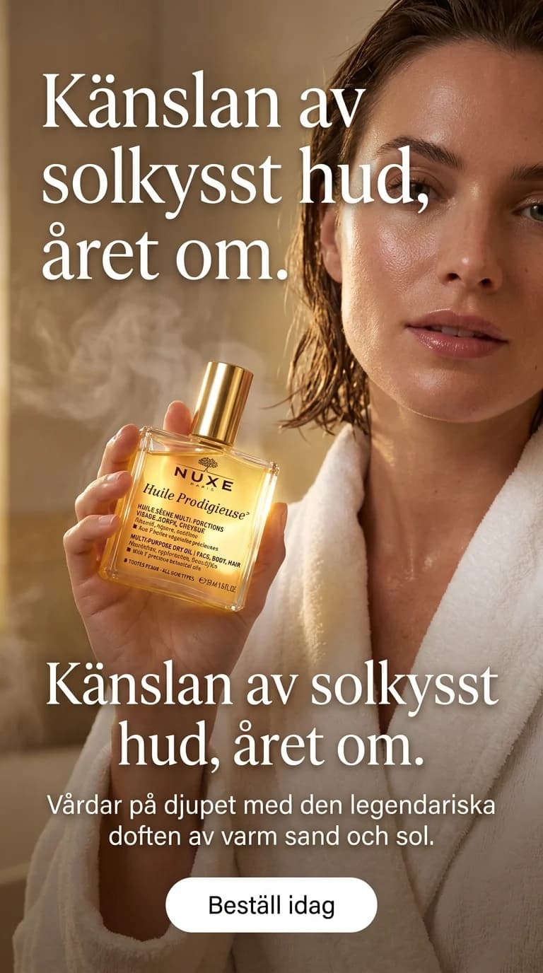 Känslan av solkysst hud, året om.